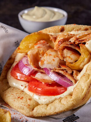 Kebabas pitoje